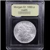 Image 4 : ***Auction Highlight*** 1890-p Morgan Dollar $1 Graded GEM Unc by USCG (fc)