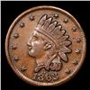 Image 2 : 1863 Indian Civil War Token 1c Grades Choice AU/BU Slider