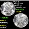 Image 1 : 1904-o Morgan Dollar $1 Grades Choice+ Unc