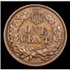 Image 3 : 1862 Indian Cent 1c Grades xf