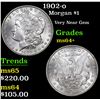 Image 1 : 1902-o Morgan Dollar $1 Grades Choice+ Unc