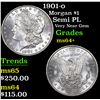 Image 1 : 1901-o Morgan Dollar $1 Grades Choice+ Unc