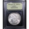 Image 4 : ***Auction Highlight*** 1890-p Morgan Dollar $1 Graded Choice+ Unc By USCG (fc)
