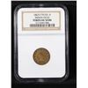 Image 2 : NGC 1863 Indian Civil War Token 1c Graded au58 By NGC