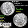 Image 1 : 1902-o Morgan Dollar $1 Grades Choice+ Unc