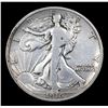 Image 2 : 1916-p Walking Liberty Half Dollar 50c Grades f+