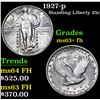 Image 1 : 1927-p Standing Liberty Quarter 25c Grades Select Unc+ FH