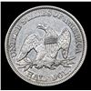 Image 3 : 1857-p Seated Half Dollar 50c Grades Select AU
