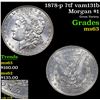 Image 1 : 1878-p 7tf vam131b Morgan Dollar $1 Grades Select Unc