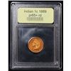 Image 4 : ***Auction Highlight*** 1889 Indian Cent 1c Graded Gem++ Proof Red By USCG (fc)