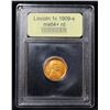 Image 4 : ***Auction Highlight*** 1909-s Lincoln Cent 1c Graded Choice+ Unc RD By USCG (fc)