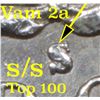 Image 6 : ***Auction Highlight*** 1887-s/s Vam 2a Top 100 Morgan Dollar $1 Graded Select Unc By USCG (fc)