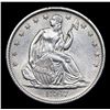 Image 2 : ***Auction Highlight*** 1867-s Seated Half Dollar 50c Graded Select Unc By USCG (fc)