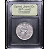 Image 4 : ***Auction Highlight*** 1867-s Seated Half Dollar 50c Graded Select Unc By USCG (fc)