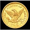 Image 3 : ***Auction Highlight*** 1855-p Gold Liberty Quarter Eagle $2 1/2 Graded Select Unc By USCG (fc)