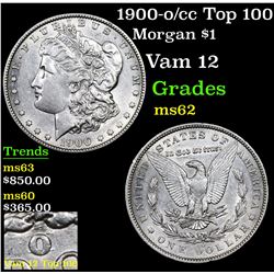 1900-o/cc Top 100 Morgan Dollar $1 Grades Select Unc