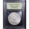 Image 4 : ***Auction Highlight*** 1859-o Seated Liberty Dollar $1 Graded Select Unc By USCG (fc)