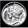 Image 2 : 1916-s Mercury Dime 10c Grades GEM+ Unc