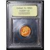 Image 4 : ***Auction Highlight*** 1893 Indian Cent 1c Graded Choice+ Unc RD By USCG (fc)
