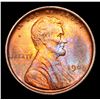 Image 2 : 1909 vdb Lincoln Cent 1c Grades GEM Unc RB
