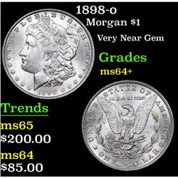 1898-o Morgan Dollar $1 Grades Choice+ Unc