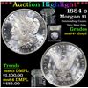 Image 1 : ***Auction Highlight*** 1884-o Morgan Dollar $1 Graded Choice Unc+ DMPL By USCG (fc)