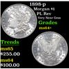 Image 1 : 1898-p Morgan Dollar $1 Grades Choice+ Unc