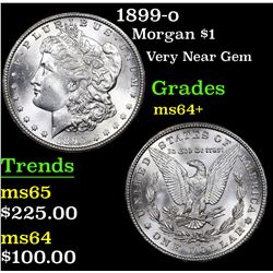 1899-o Morgan Dollar $1 Grades Choice+ Unc