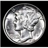 Image 2 : 1935-p Mercury Dime 10c Grades Choice+ Unc