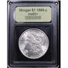 Image 4 : ***Auction Highlight*** 1889-p Morgan Dollar $1 Graded GEM+ Unc By USCG (fc)
