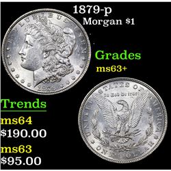 1879-p Morgan Dollar $1 Grades Select+ Unc