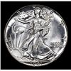 Image 2 : 1941-p Walking Liberty Half Dollar 50c Grades GEM++ Unc