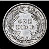 Image 3 : 1912-p Barber Dime 10c Grades Choice+ Unc