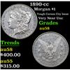 Image 1 : 1890-cc Morgan Dollar $1 Grades Choice AU/BU Slider