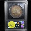 Image 5 : ***Auction Highlight*** 1878-p 8tf Rainbow Toned Morgan Dollar $1 Graded Choice+ Unc By USCG (fc)