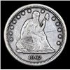Image 2 : ***Auction Highlight*** 1862-s Seated Liberty Quarter 25c Graded xf+ By USCG (fc)