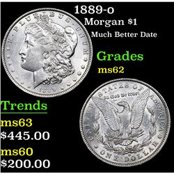 1889-o Morgan Dollar $1 Grades Select Unc