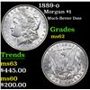 Image 1 : 1889-o Morgan Dollar $1 Grades Select Unc