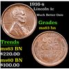 Image 1 : 1916-s Lincoln Cent 1c Grades Select Unc BN