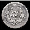 Image 3 : 1840-o No Drapery Seated Liberty Dime 10c Grades f+