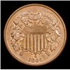 Image 2 : 1864 Two Cent Piece 2c Grades Select Unc BN