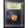 Image 4 : ***Auction Highlight*** 1895 Indian Cent 1c Graded Gem+ Unc RD By USCG (fc)