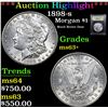 Image 1 : ***Auction Highlight*** 1898-s Morgan Dollar $1 Graded Select+ Unc By USCG (fc)