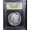 Image 4 : ***Auction Highlight*** 1879-s Morgan Dollar $1 Graded Choice Unc+ DMPL By USCG (fc)