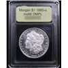 Image 4 : ***Auction Highlight*** 1880-s Morgan Dollar $1 Graded GEM+ UNC DMPL By USCG (fc)