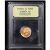 Image 4 : ***Auction Highlight*** 1906 Indian Cent 1c Graded Gem+ Unc RD By USCG (fc)