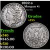 Image 1 : 1892-s Morgan Dollar $1 Grades vf++