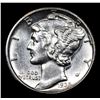 Image 2 : 1935-s Mercury Dime 10c Grades Select Unc FSB