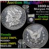 Image 1 : ***Auction Highlight*** 1890-s Morgan Dollar $1 Graded Select Unc+ DMPL By USCG (fc)