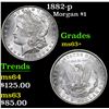Image 1 : 1882-p Morgan Dollar $1 Grades Select+ Unc